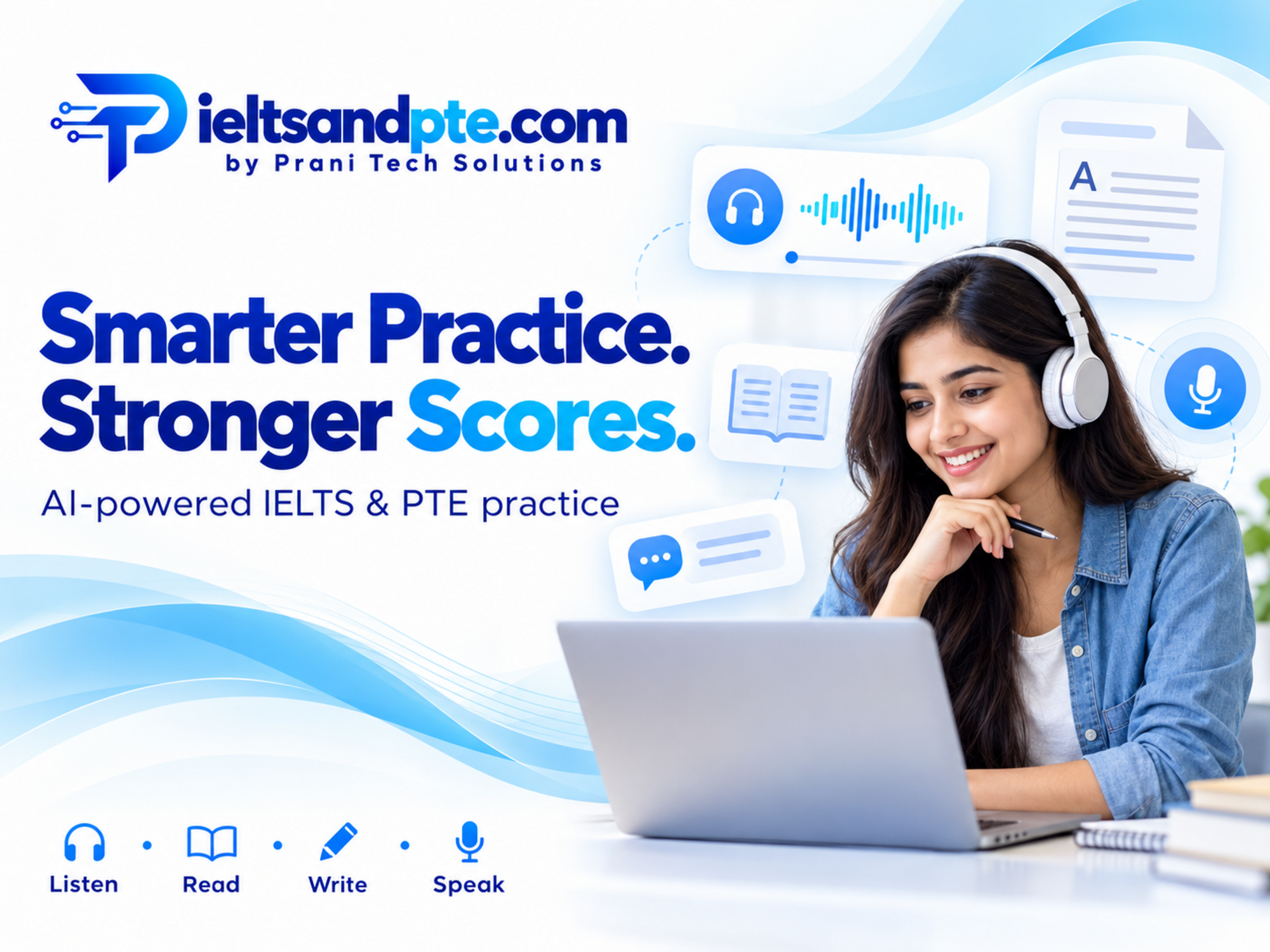 ieltsandpte.com by Prani Tech Solutions — smarter IELTS and PTE practice